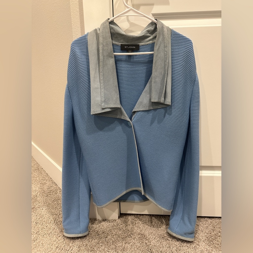 St. John Blue Sweater